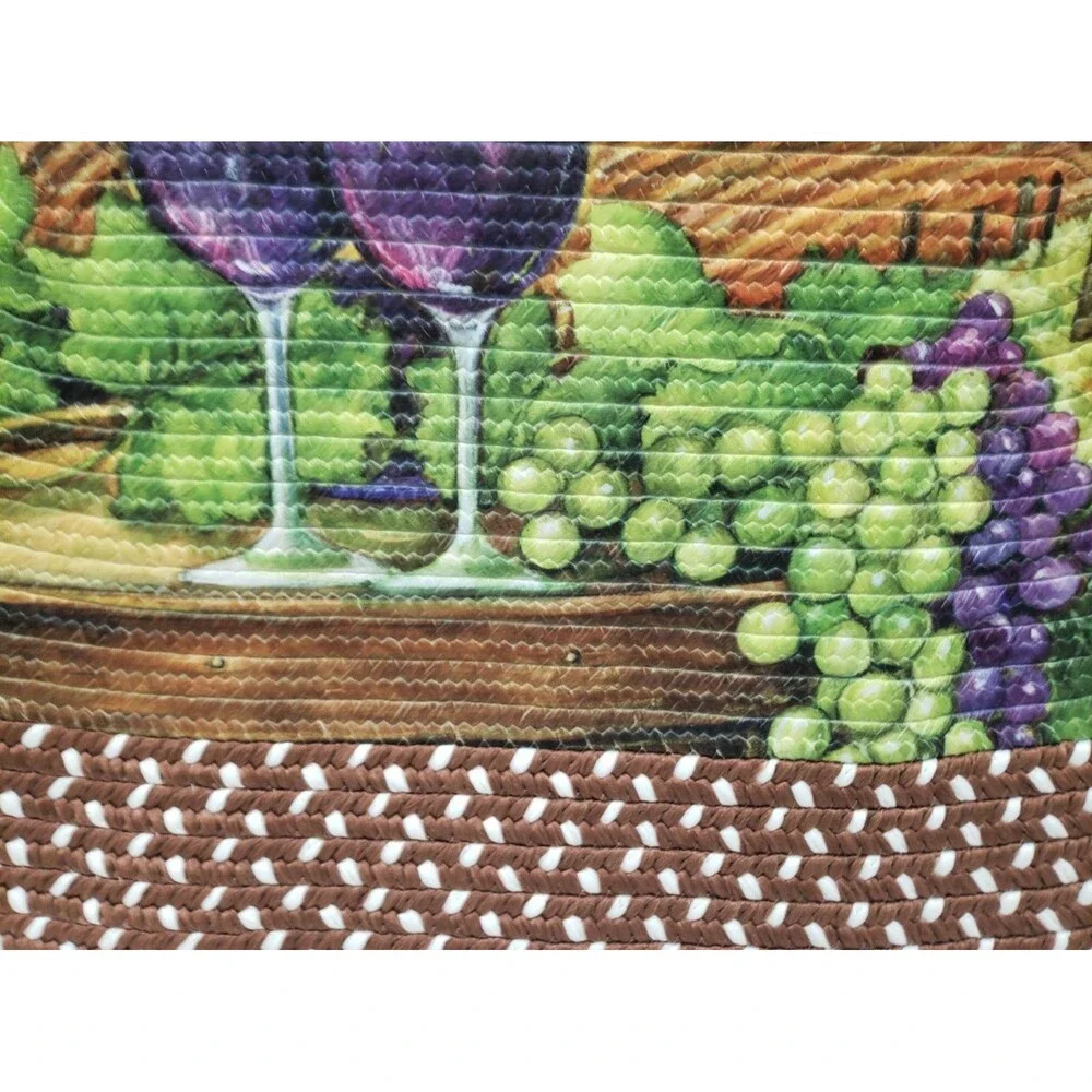 Oval Braided Kitchen Rug (20